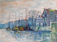 Amsterdam W.304 nach Monet Gr&ouml;&szlig;e 50x70